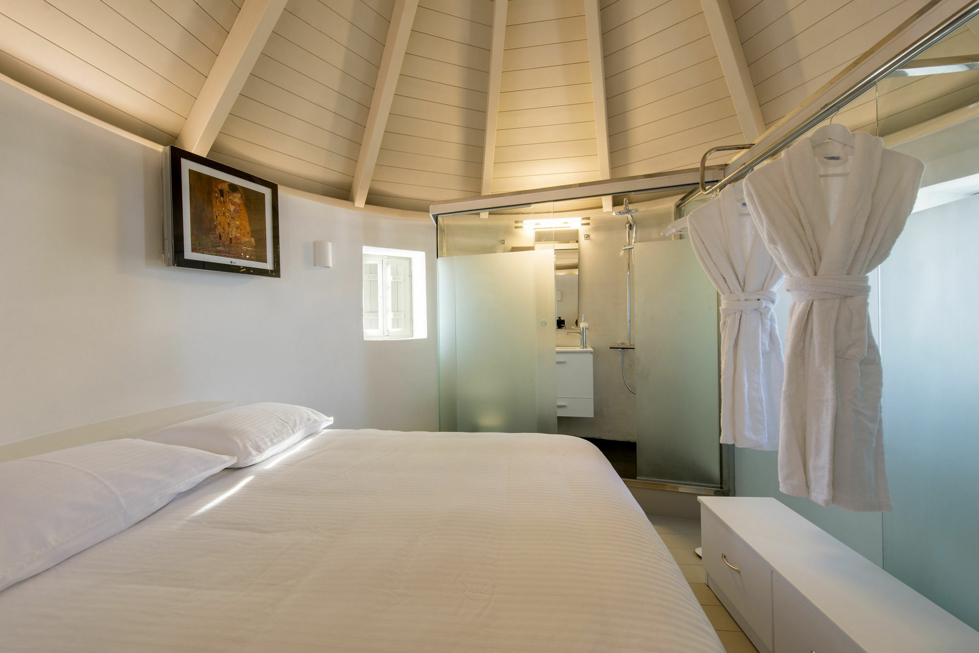 Windmill Villa Imerovígli Kültér fotó